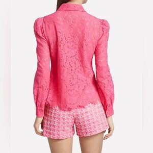 L’Agence Jenica Lace Blouse, Pink, NWT, Size XS